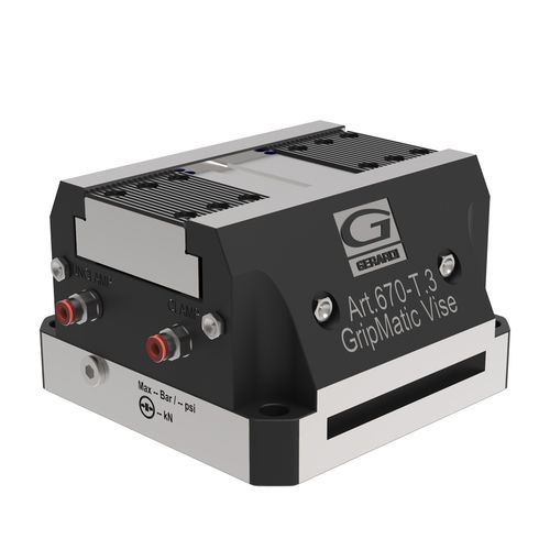 Self-centering vice GripMatic5-axis machine toolhydraulicpneumatic
