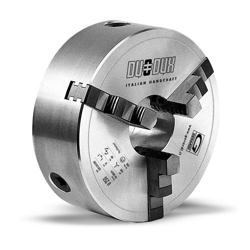 Self-centering turning chuck DUO-DUX3-jawfor latheshigh-precision