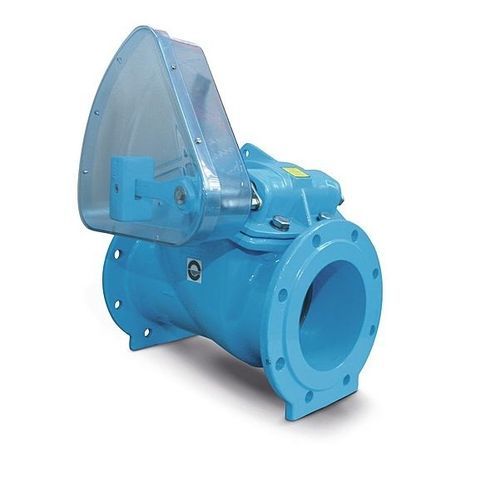 Клапан обратный поворотный В6 50для водыканализациипластик