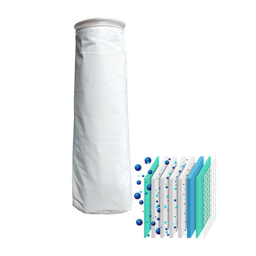 Фильтр-мешок для жидкости QUALIPOCHE HE5000полипропиленабсолютныймногослойный