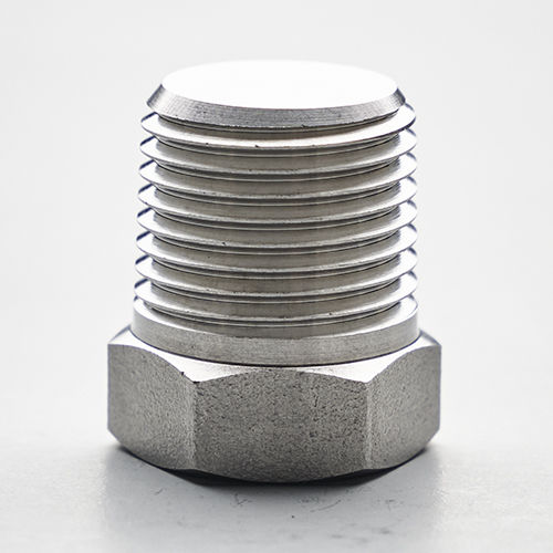 Резьбовой фитинг Шестигранная заглушка Слепое сжатиеNPTinox