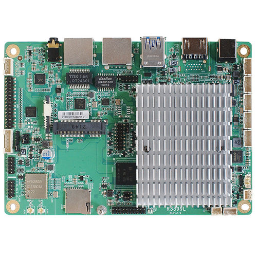 Материнская плата 3.5 R3399XHArm® Cortex®-A53 Четырехъядерный процессор Arm® Cortex®-A72 Двухъядерный процессор Rockchip RK3399 SoC