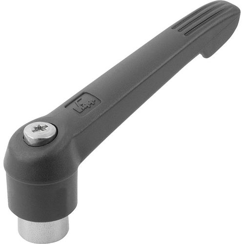 Зажимной рычаг из нержавеющей стали, серия K0270, пластик, внутренняя резьба