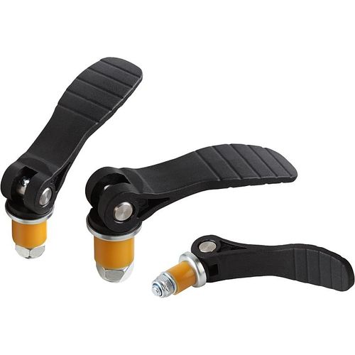 Стальной прижимной рычаг серии K0118нержавеющая стальс пластиковой ручкой