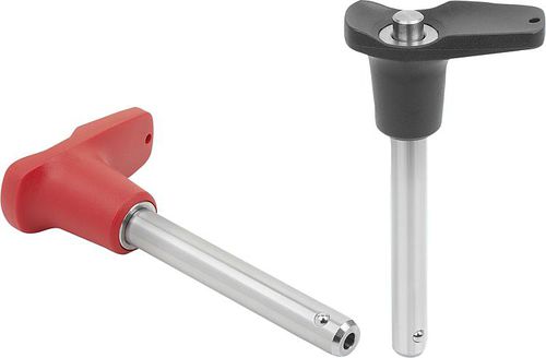 Штифт с головкой серии K0792, нержавеющая сталь, предохранительный