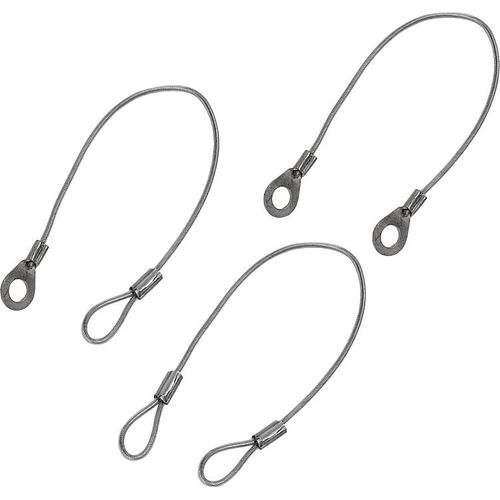 Кабельная стяжка из нержавеющей стали серии K0367 с пластиковым замком