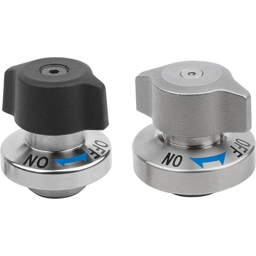 Защелка четвертьоборотная серия К1561стальоксполиамид