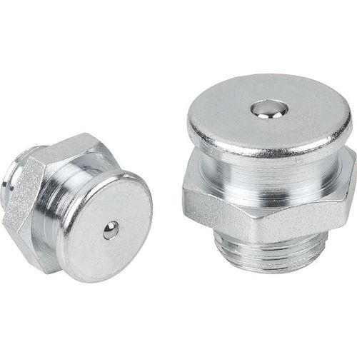 Ниппель из нержавеющей стали серии K1135 со стальной резьбой