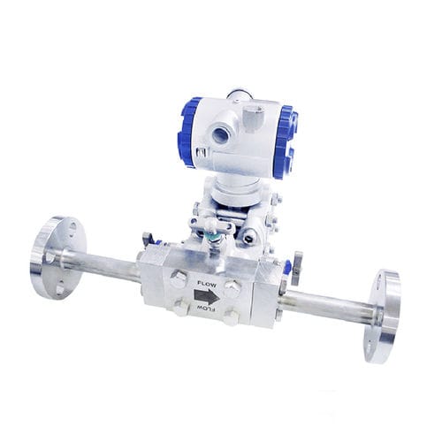 Positive displacement flow meter differential pressurefor gasfor liquids