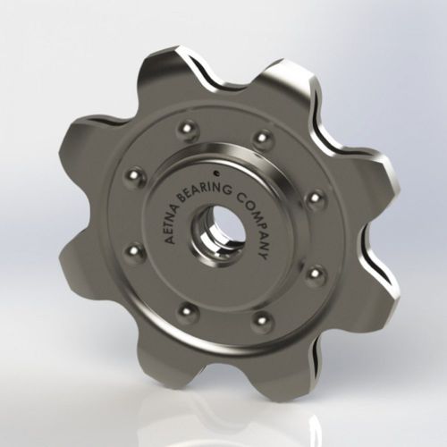 Звездочка с прямыми зубьями AG2427, стальной натяжной ролик