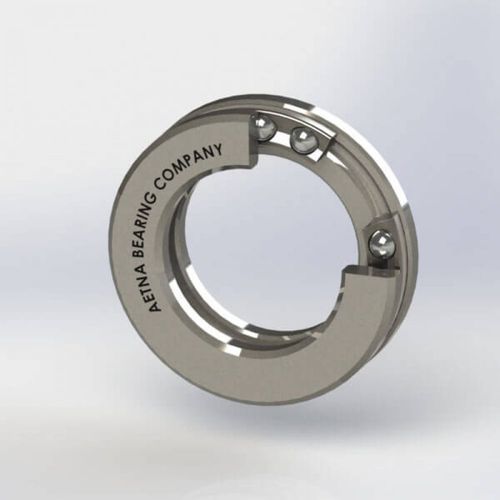 Однонаправленный упорный шарикоподшипник серии F, сталь