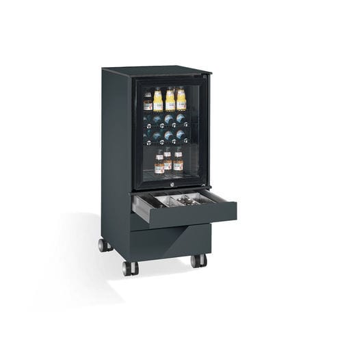 Шкаф холодильный Asisto C 3000на роликахс выдвижным ящиком