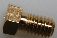 14-0243-116- Гайка, 1/16 дюйма, короткая, позолоченная, используется с системами продувки и улавливания AQUATek 100 и Stratum.