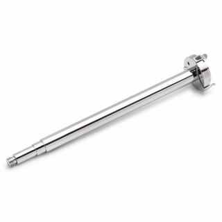 14-3631- Basket shaft, lower interchangeable Spin on/off, electropolished stainless steel, 3-clip, USP. 21 inch total length, requires upper receptor shaft PN 14-3613