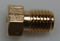 14-4602-116- Гайка, Valco, 1/8 дюйма, нержавеющая сталь, позолоченная, используется с системами продувки и улавливания Stratum и ATOMX.