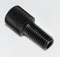 14-8914-016- Manifold nut, Delrin (plastic), 1/8 in, used with Velocity purge and trap systems