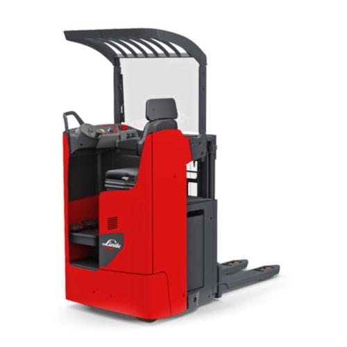 Электрический штабелер D12 RWс боковым сиденьем24 Vtransport