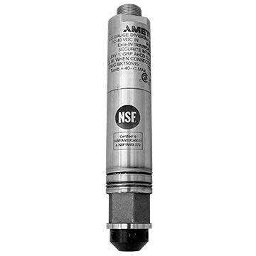 Hydrostatic level transmitter 575 NSFfor liquids4-20 mAstainless steel