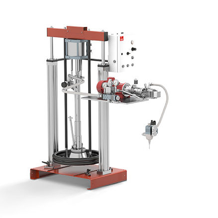 Система дозирования клея eldodismastic с картриджем шестеренного насоса