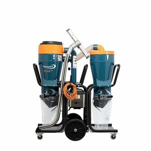 Промышленный пылеудаляющий аппарат DC Tromb 400 Twin ccdryоднофазныйсталь