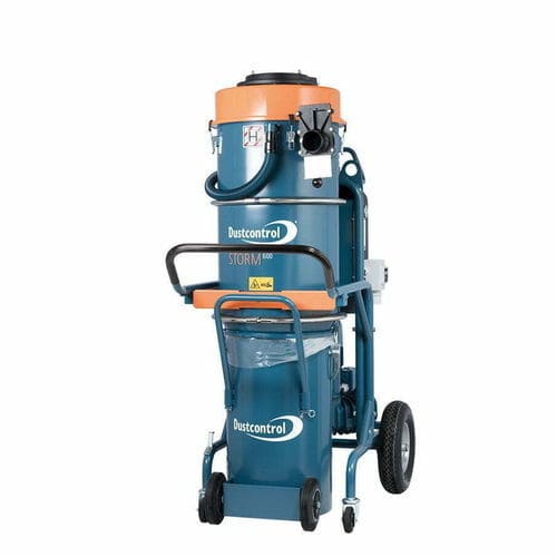 Промышленный пылеудаляющий аппарат DC Storm 600 сухая трехфазная сталь