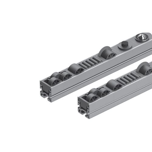 Подшипник бегунка конвейерной ленты металлический, малошумный.