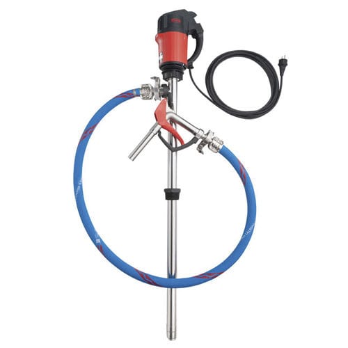 Drum pump for chemicalsfor food productselectric
