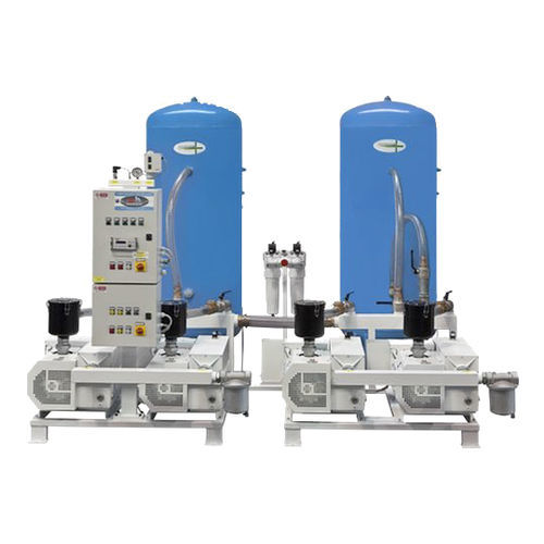 Вакуумная установка со смазкой MEDEVICE 4×340для медицинского применениявертикальная