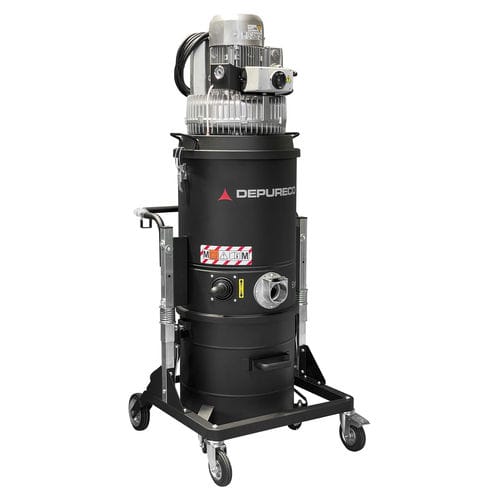 Industrial vacuum cleaner ECOBULL PLUSwet and drythree-phasesteel