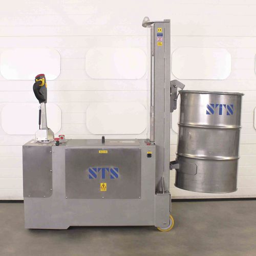 Гидравлический подъемник барабанов DPC01-R500-SSручнойна аккумуляторес противовесом