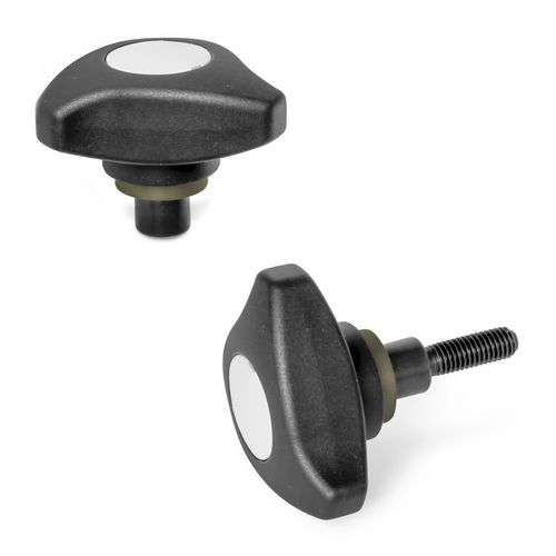 Ручка с ограничителем крутящего момента GN 3664резьбовая трехлепестковаяполиамид