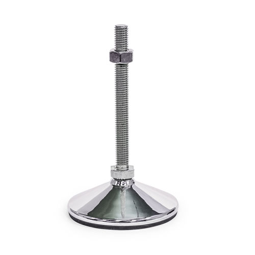 Опора станка GN 17резина, нержавеющая сталь, выравнивание