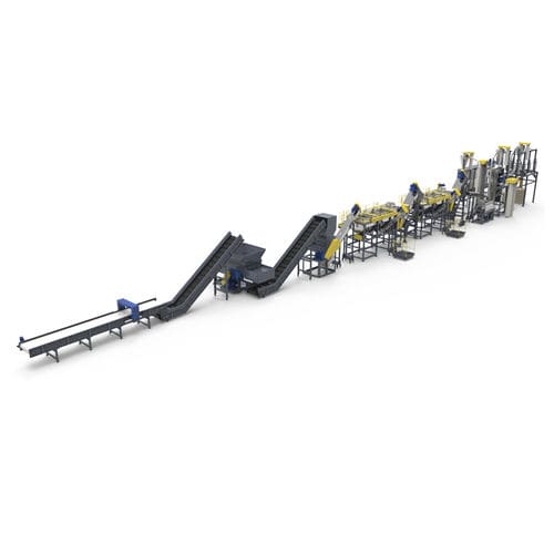 Линия по переработке HDPE для LDPEдля пластиковой пленкидля PP