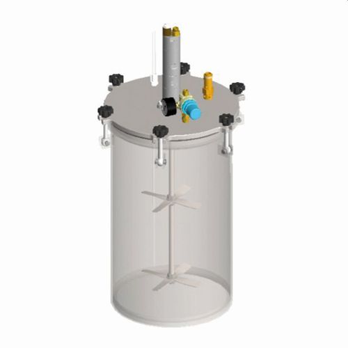 Напорный бак 2500CL-STAGдля хранениянерж.стальцилиндрический