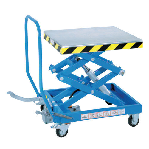 Стол подъемный двухножничный HF 2 KL-250ручноймобильныйдля тяжелых грузов