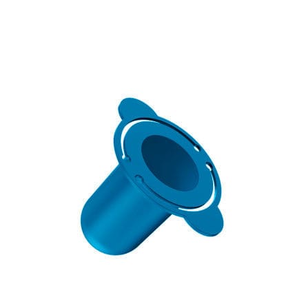 Круглая заглушка серии QCM-PCR, защита полиэтиленом низкой плотности (LDPE) с вставкой