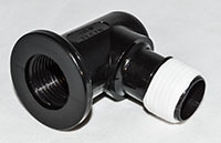 1610077600- КОЛЕНО НАРУЖНОЕ ПЛАСТМАССОВОЕ 12BSP 12 BSP