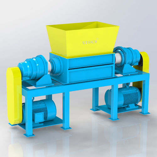 Single-shaft shredder SR65150for wasteheavy-duty