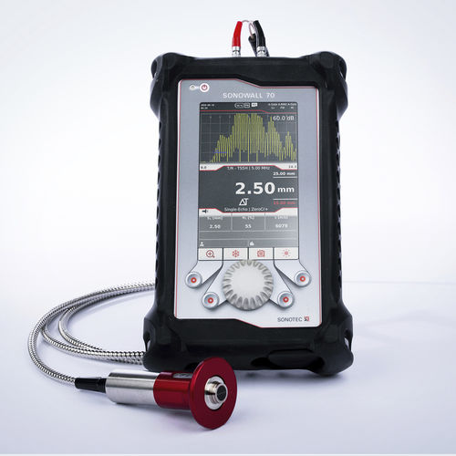Портативный толщиномер SONOWALL 70corrosionultrasonicA-scan