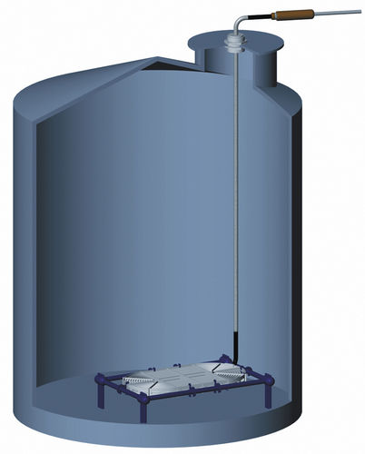 Погружной нагреватель Galvatherm® - гель для выпечкидля жидкостейкомпактныйдля резервуара