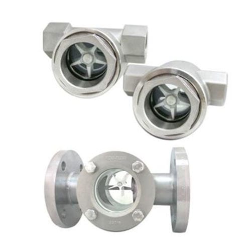 Контрольное смотровое стекло AI.FWнержавеющая стальоблицовка из закаленного стеклафланец