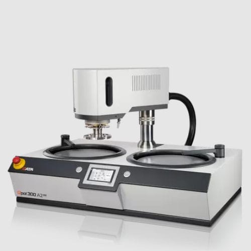 Настольная шлифовально-полировальная машина QPOL 300 A2-ECO+электрическаядля металлографической лаборатории