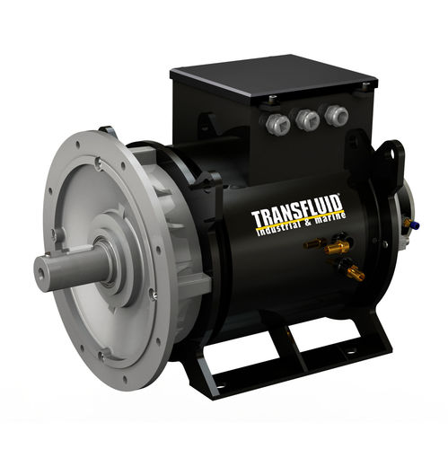 Двигатель с постоянными магнитами ЭМ375-200трехфазный синхронныйкомпактный