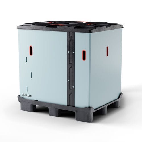 Пластиковый поддонный ящик CabCube 4840для хранения, транспортировки и транспортировки.