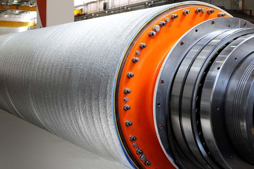 Всасывающий вал бумагоделательной машины Секция пресса