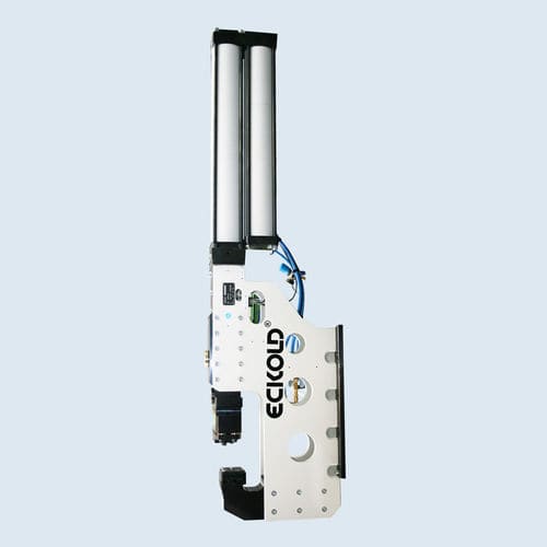 Sheet metal embossing unit for the automotive industryhydro-pneumatic