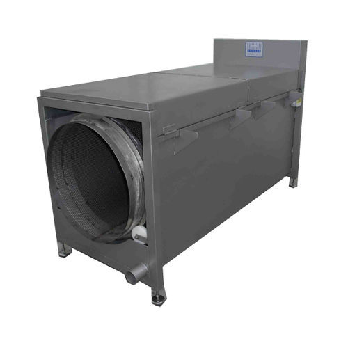 Барабанный фильтр FR500для сточных воддля пищевой промышленностииз нержавеющей стали