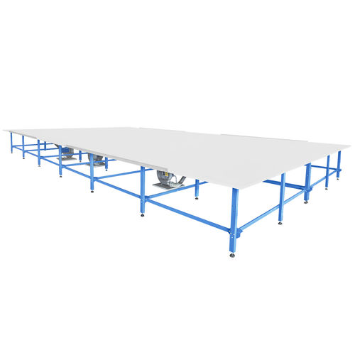 Стол на воздушной подушке с ковровым покрытием RUGMaster