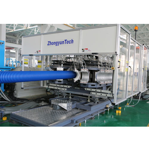 Линия по производству гофрированных труб ZC-300Hдля дренажных трубдля канализационных трубкабельных гильз