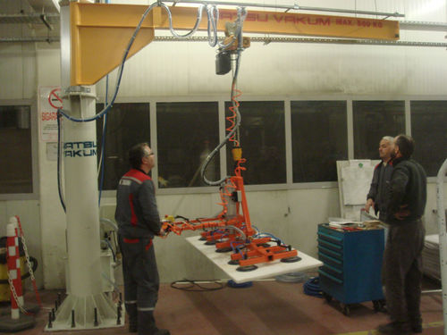 Кран колонный стреловой серии НПИ-ПП05подъемно-поворотный, поворотный на 360°